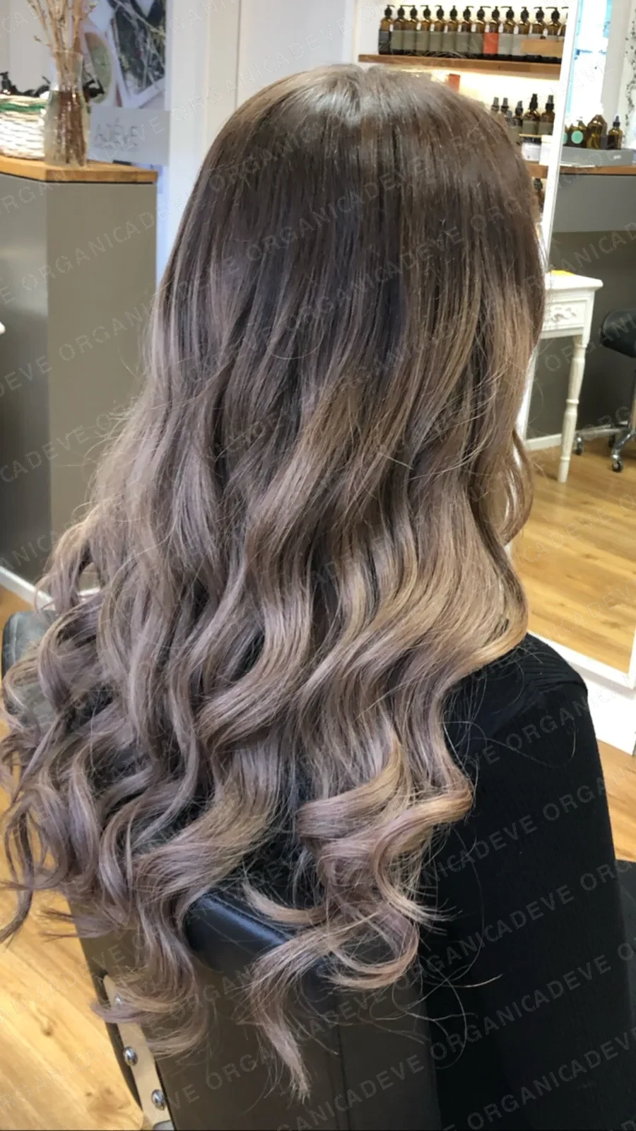 Ash Balayage Ergebnis im ADEVE Organic Salon